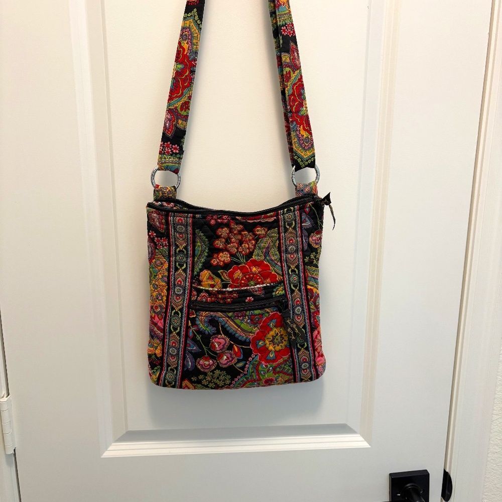 Vera Bradley Crossbody Bag – Symphony in Hue – Retired Pattern - Picture 4 of 10
